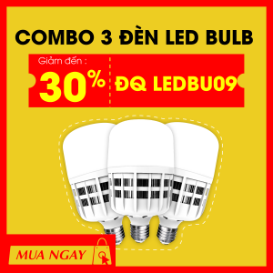 3 Đèn LED bulb công suất lớn Điện Quang