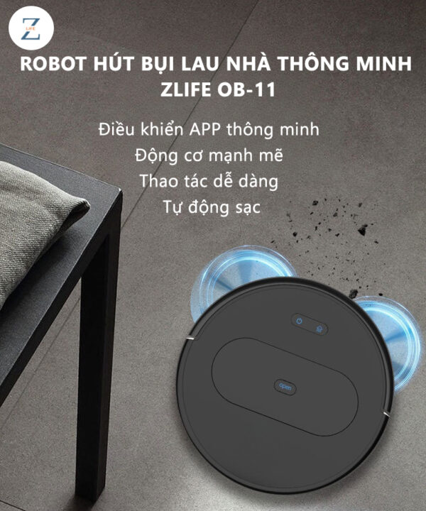 robot hut bui lau nha thong minh zlife OB11