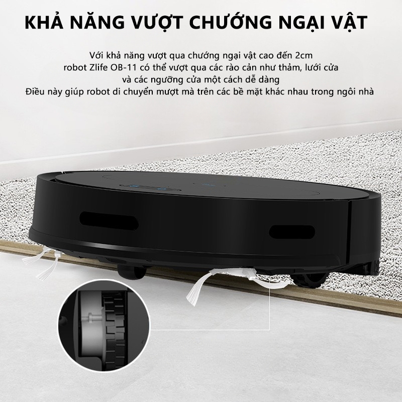 Robot hút bụi lau nhà thông minh Zlife OB-11 Điện Dân Dụng